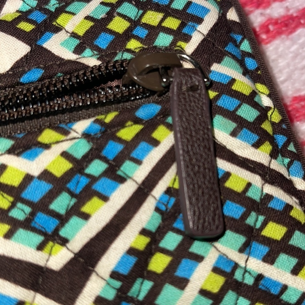 Vera Bradley Bifold Wallet Rain Forest pattern hardly used like new - Picture 10 of 10